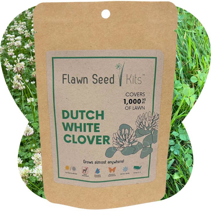 Flawn Seed Kits - Wholesale Plant Seeds - Dutch White Clover Seed2