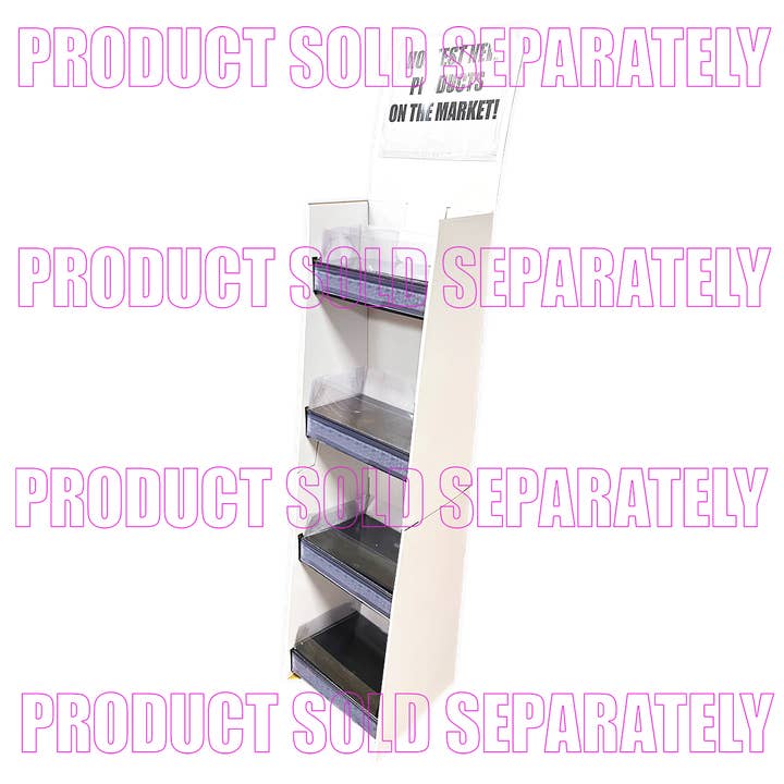 Novelty Brands - Wholesale Retailer Display Stand/Case - Corrugated Floor Display Merchandising Fixture