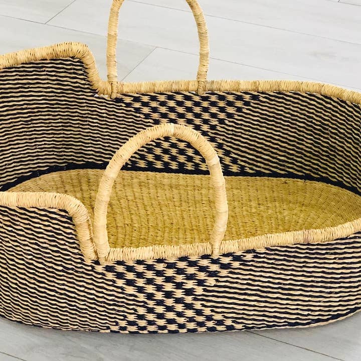 Elimicah - Wholesale Bassinet - Baby - Handwoven Moses Basket for Babies