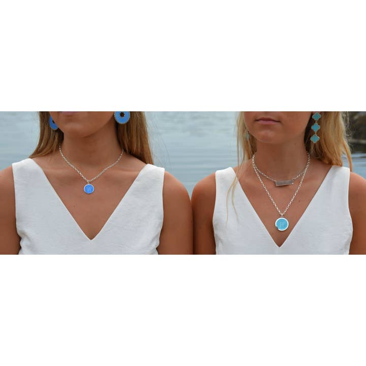 Colby Davis of Boston - Wholesale Individual Charm/Pendant - Colby Davis Pendant: Medium Sisters - Sterling Silver