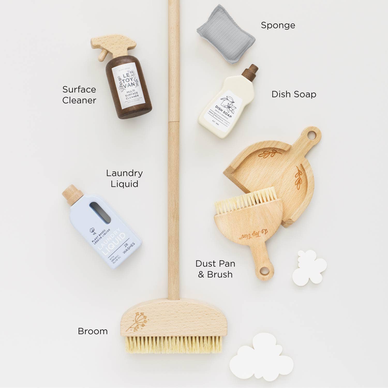 Le Toy Van, Inc. - Wholesale Wood Toy - Kids - Eco-Friendly Cleaning Set3