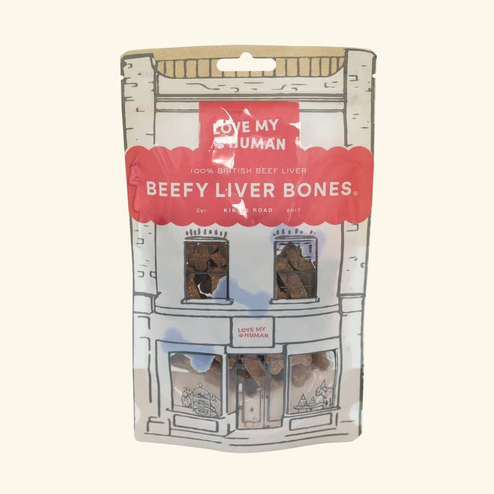 Ossos de Fígado de Vaca - Love My Human por atacado de Love My Human