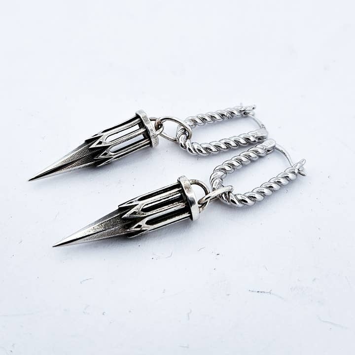 Inchoo bijoux inc - Wholesale Dangle Earrings - Tiny Church Tower Dangling Earrings6