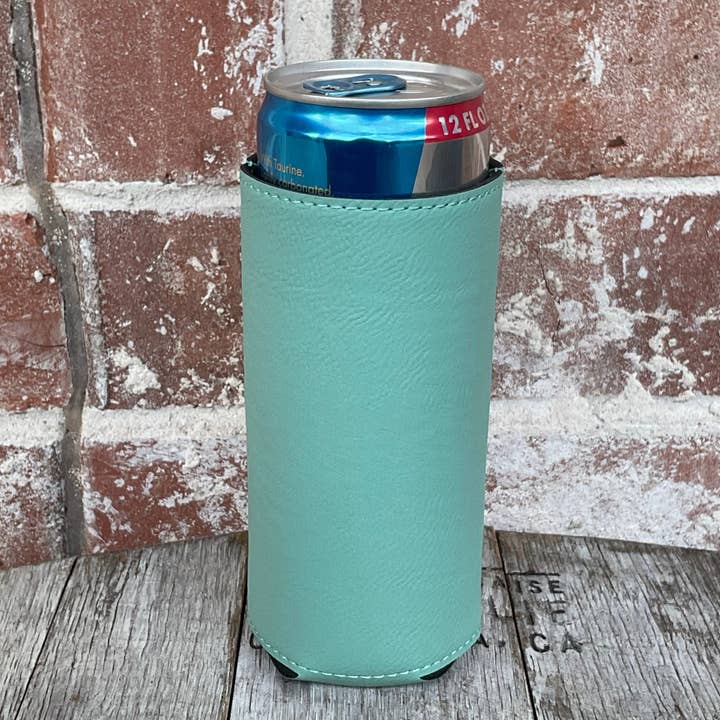 KW Custom Creations - Wholesale Drink Huggers & Koozies - Leatherette Slim Koozie3