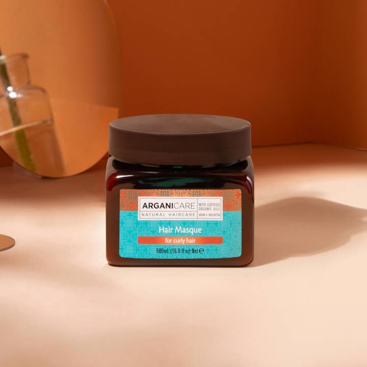 ARGANICARE - Vendita all'ingrosso Maschere per capelli - Maschera nutriente con olio di argan - Capelli ricci