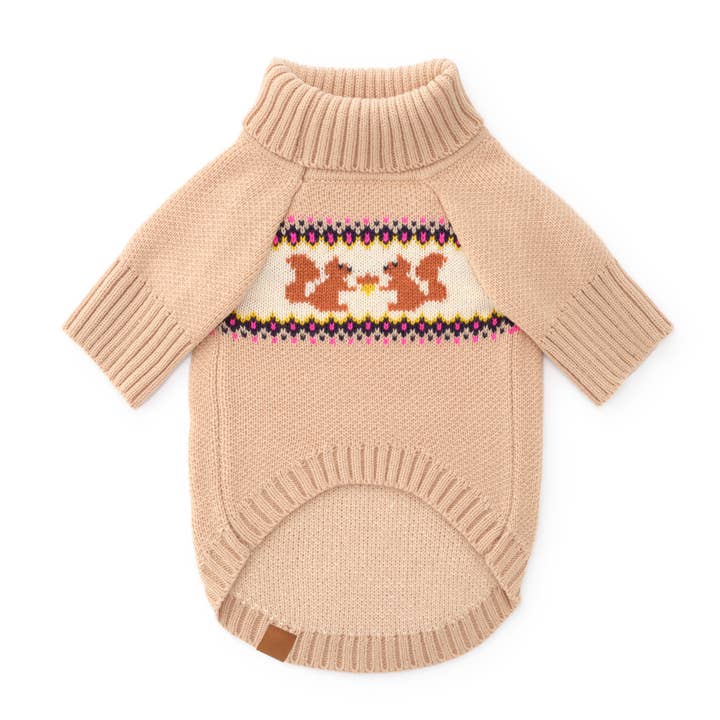 The Foggy Dog - Wholesale Pet Sweater - Dog - Squirrel Knit Dog Sweater