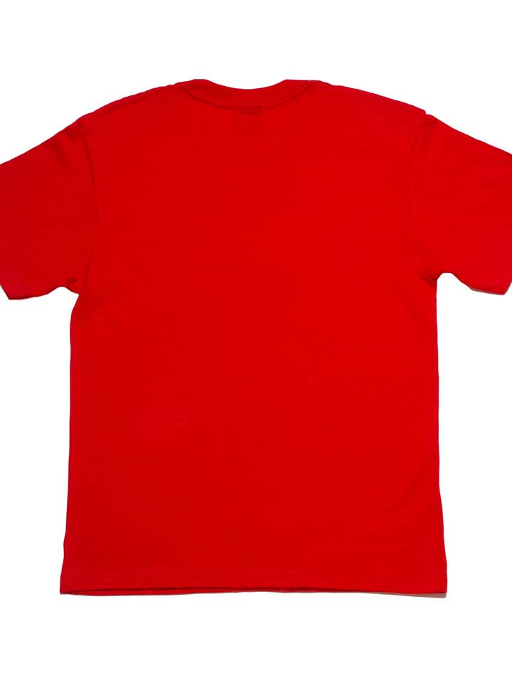 Chop Suey Club - Wholesale Screen Printed T-Shirt - Unisex - Logo T-shirt Red1