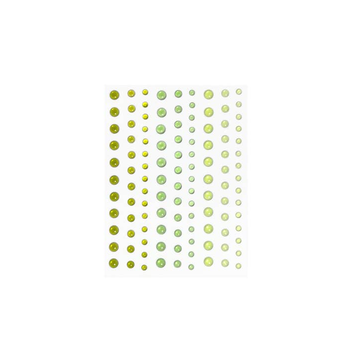 Hero Arts Translucent Greens Hero Hues Enamel Dots for wholesale by Hero Arts + Spellbinders Wholesale
