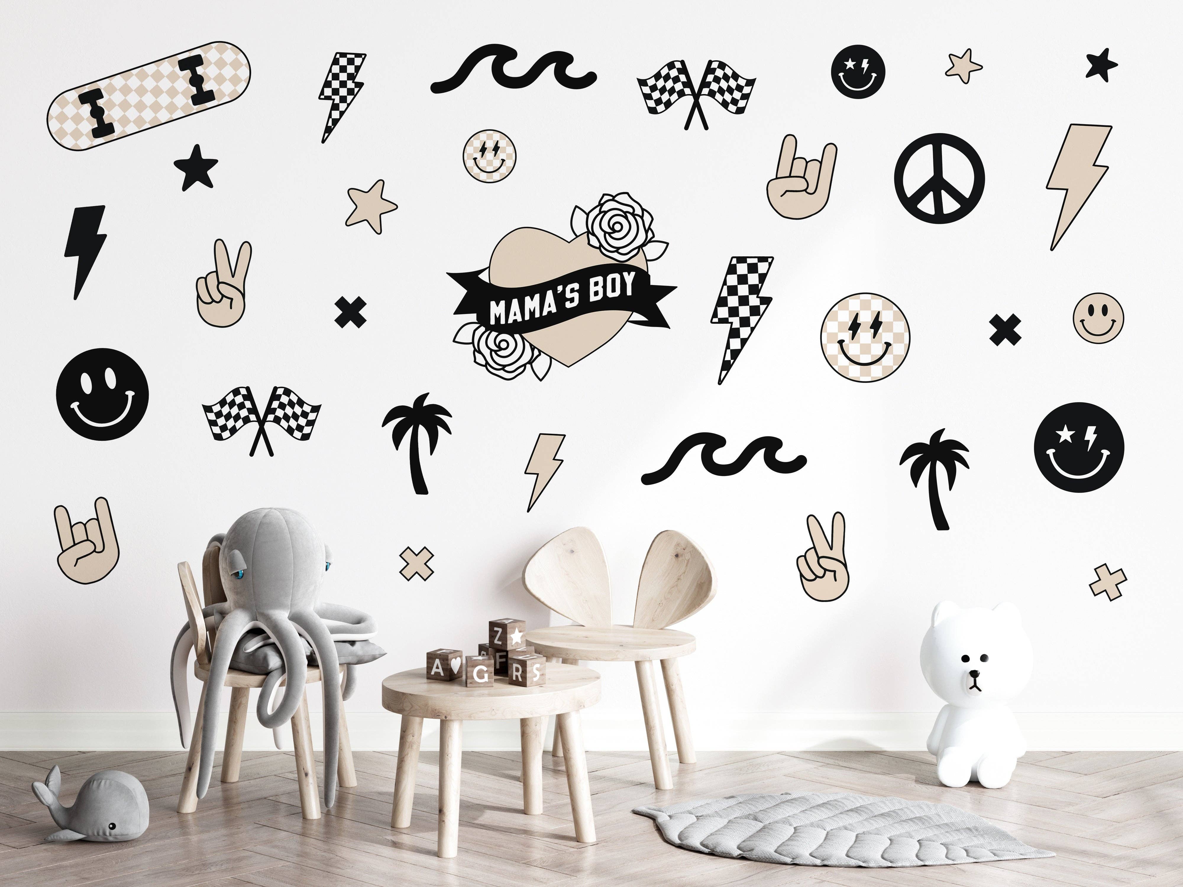 Cherrypick - Wholesale Wall Decor - Kids & Baby - Peel & Stick Fabric Wall Stickers - Boyhood4