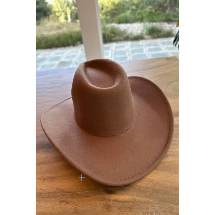 One and Only Accessories - Vente Chapeau de cowboy – femme - CHAPEAU DE COWBOY EN FEUTRE VÉGÉTALIEN11