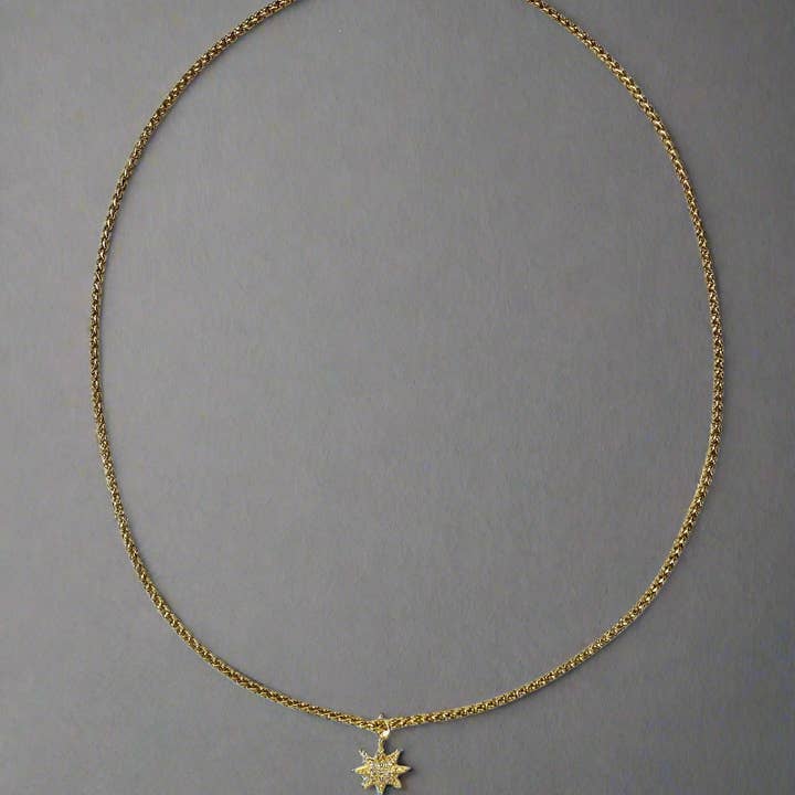 Golden Hour xo - Wholesale Pendant/Charm Necklace - Table Rock Star Necklace2