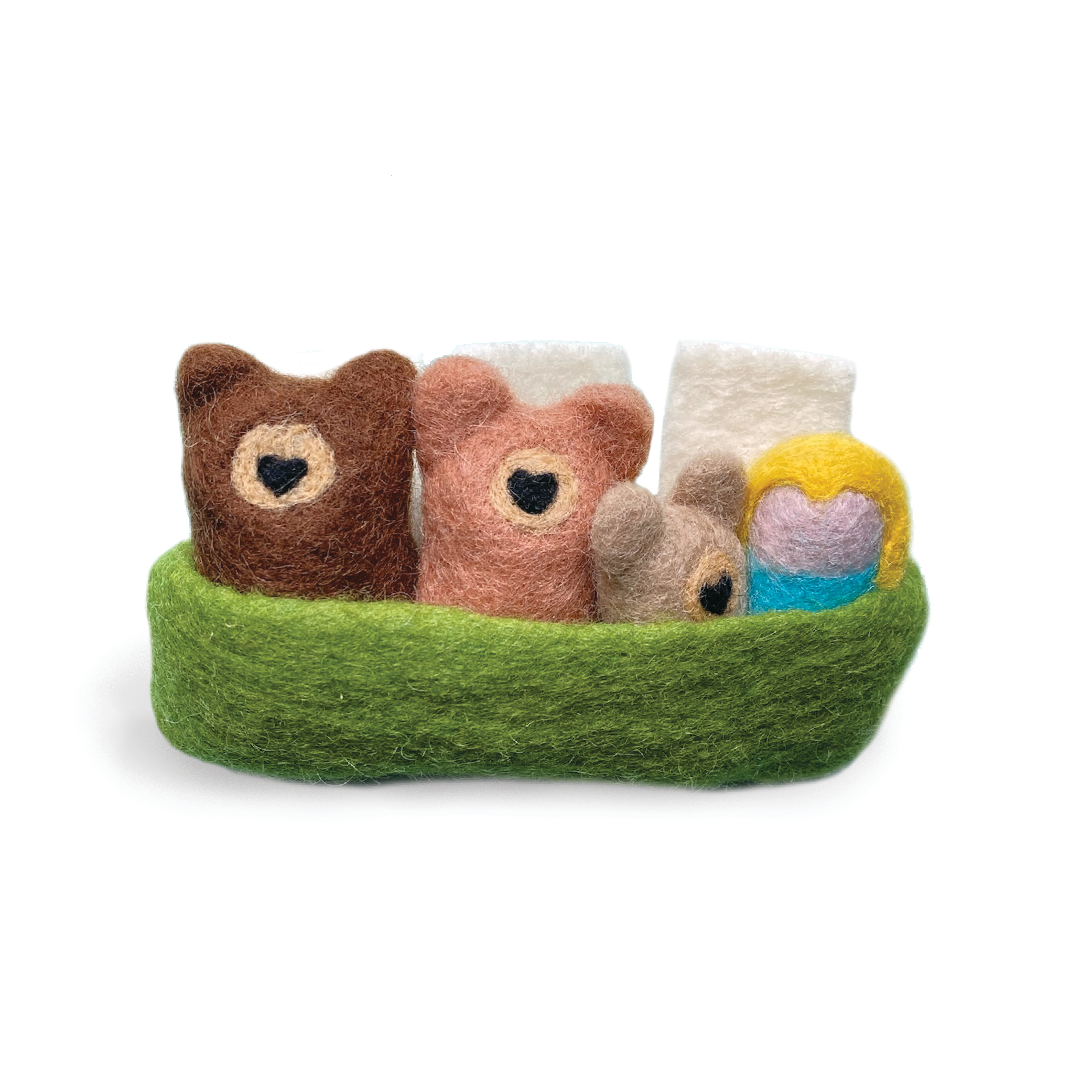 Sheep Farm Felt - Wholesale Toy Set - Kids - Pocket Pals | Goldilocks & The Three Bears7