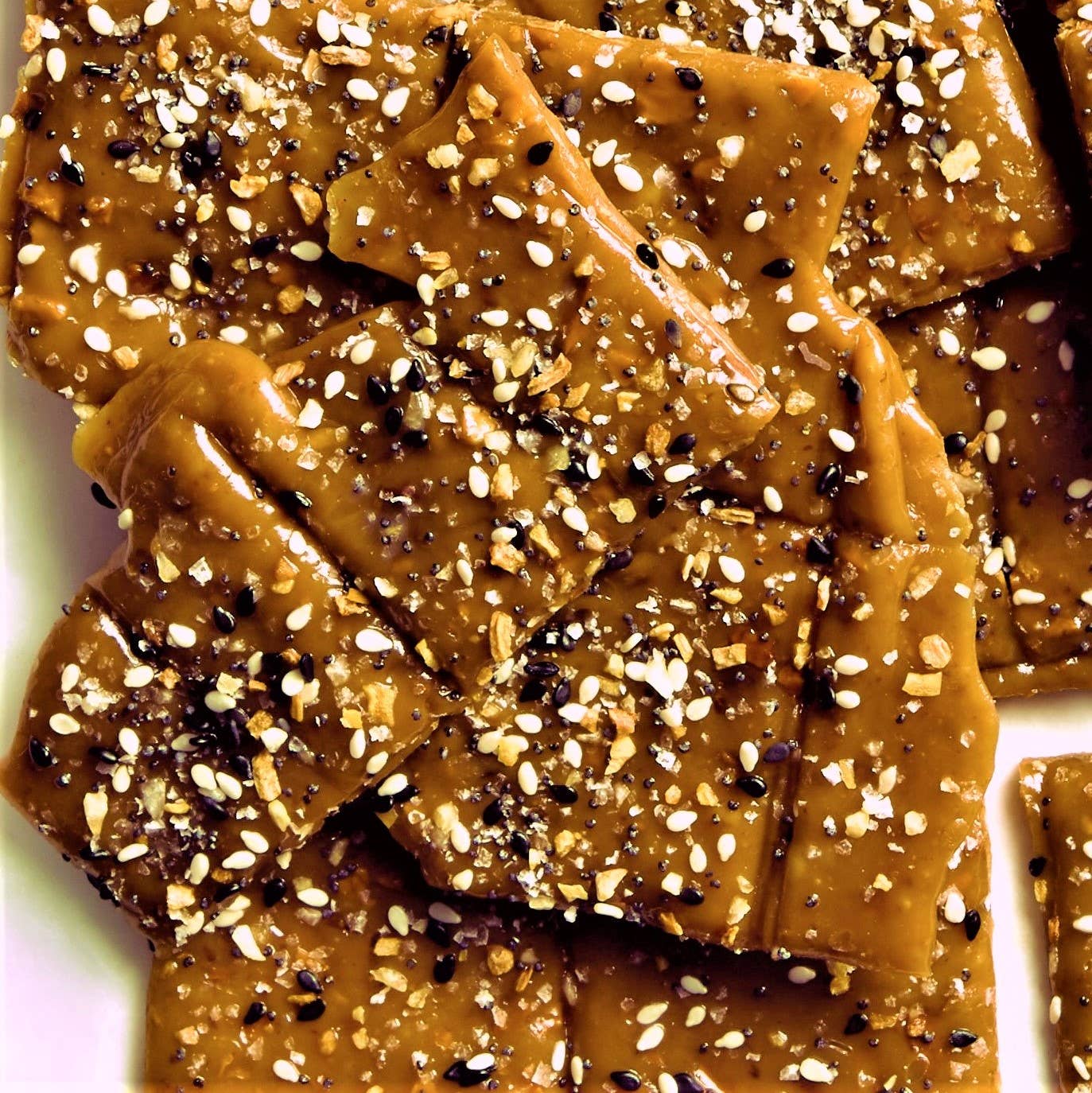 Sweet on Vermont Artisan Confections - Wholesale Brittle - Everything Maple Brittle With Almonds - Pouch1