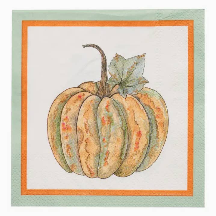 Bright & Thankful Cocktail Napkin for wholesale by dolly mama designs, inc