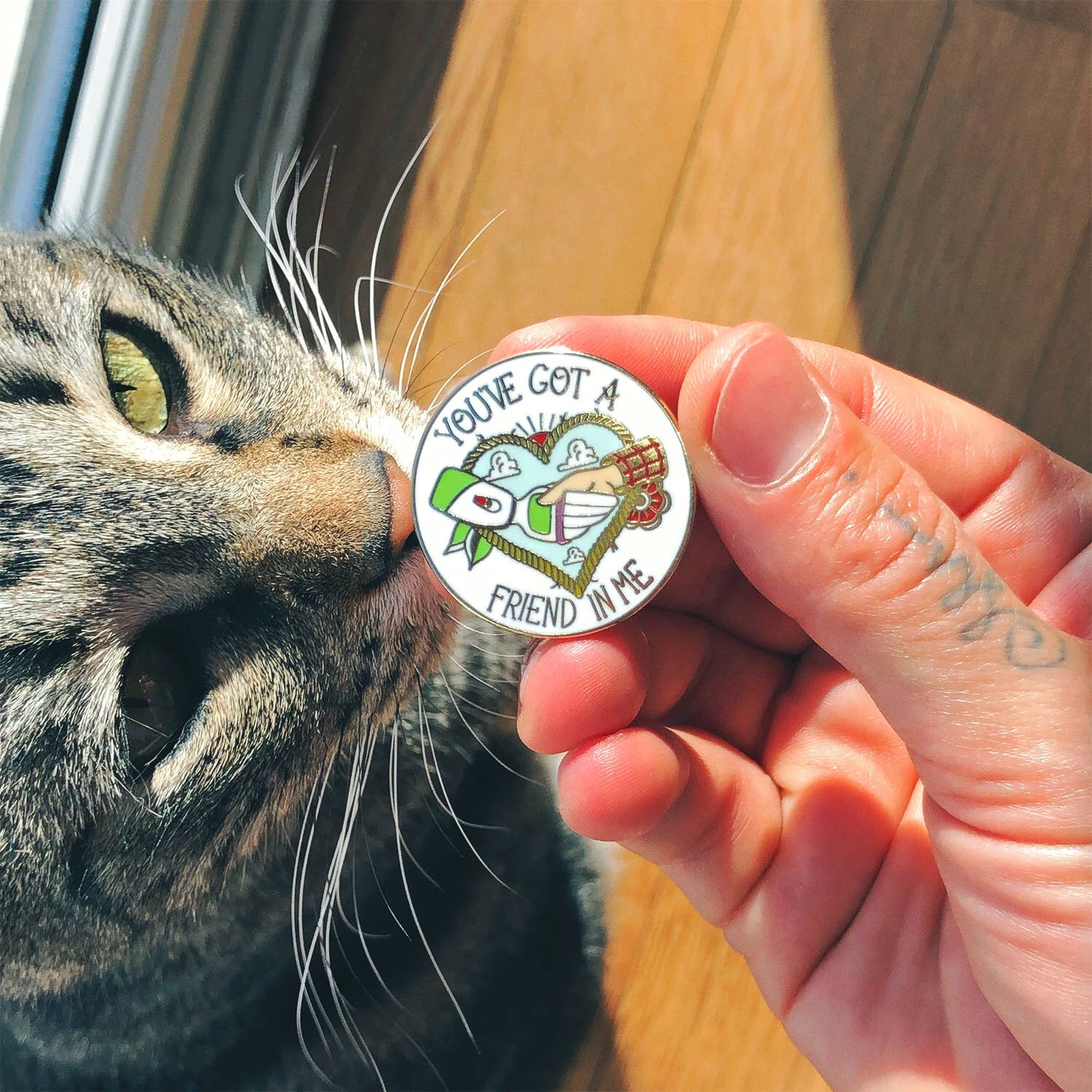 La Barbuda - No U.S. custom fees – Alfinete/botão de lapela por atacado – Pin 'You've Got A Friend In Me' da La Barbuda5