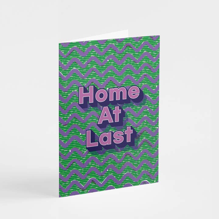 Home At Last - Greeting Card for wholesale by Shaven Raven Designs