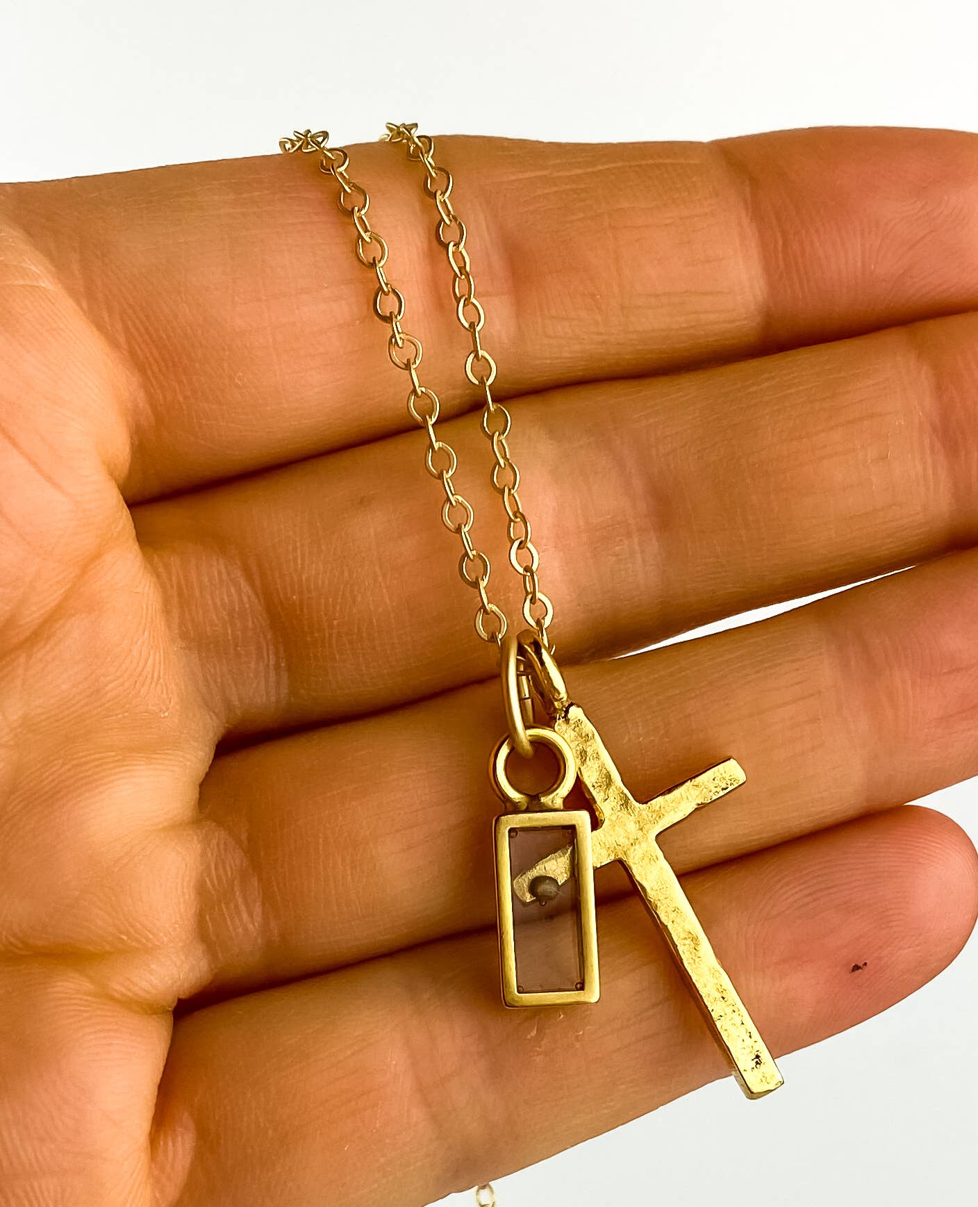 Light Shine - Wholesale Pendant/Charm Necklace - Cross Necklace with Mustard Seed | Faith Christian Necklace5