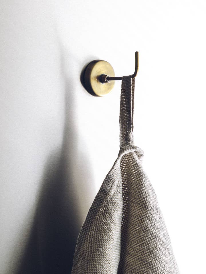 Gancho magnético de latón (L) para venta al por mayor de Fog Linen Work