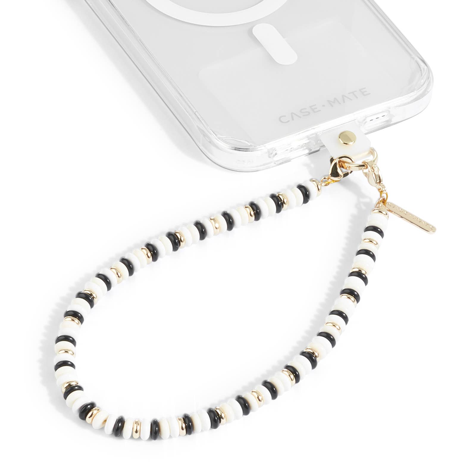 Ivory & Onyx Phone Charm for wholesale on Faire0