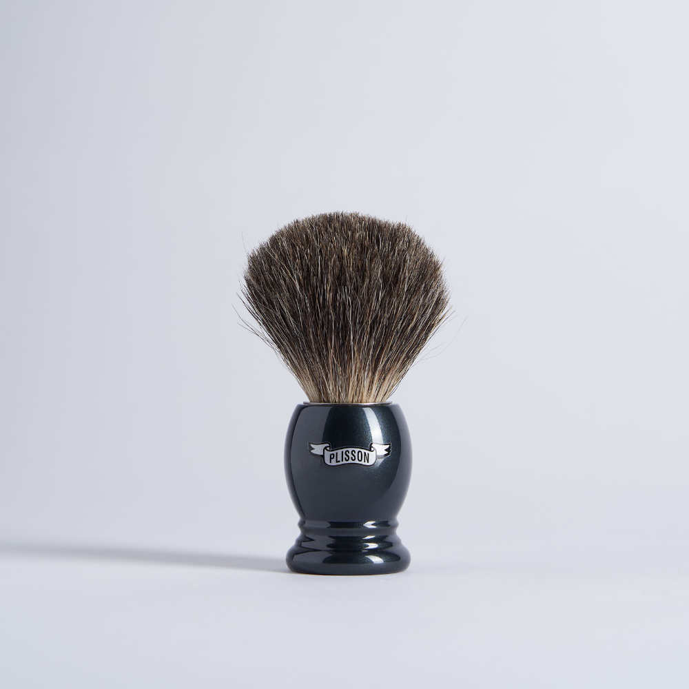 Plisson 1808 – Großhandel Rasierpinsel - Herren – Russischer Grau Essential Rasierpinsel – 9 Farben7