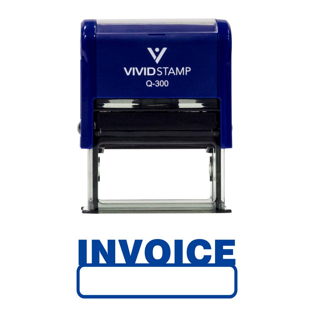 All Quality - Wholesale Rubber/Decorative Stamp - Basic Invoice Self Inking Rubber Stamp6