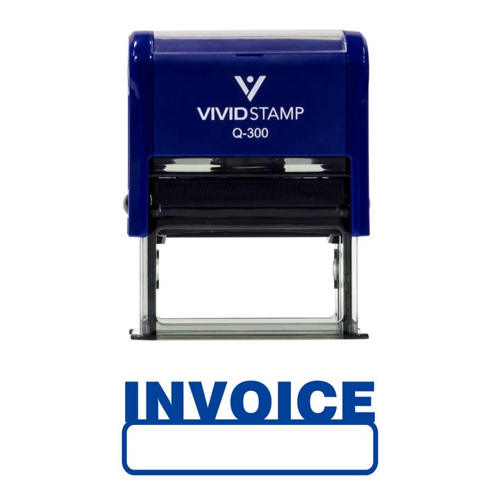 All Quality - Wholesale Rubber/Decorative Stamp - Basic Invoice Self Inking Rubber Stamp6