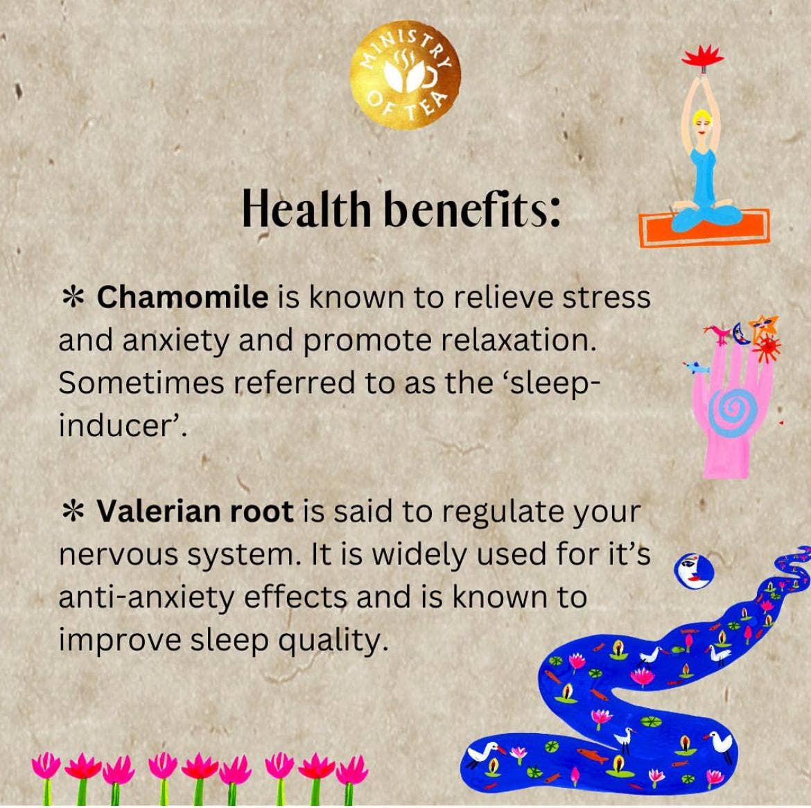 Stella Foods s.r.l. - Wholesale Health/Detox Tea - The Big Sleep Organic MINISTRY OF TEA infusion 30g 20 filters3