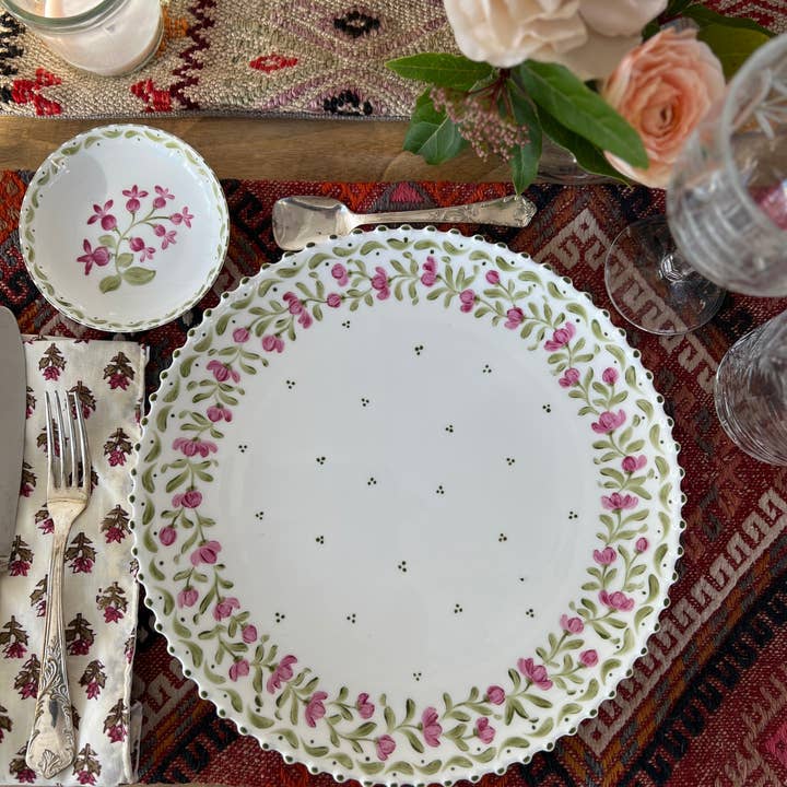 Cristina Cisneros - Wholesale Dinner Plate - HAND-PAINTED PORCELAIN DISHES2