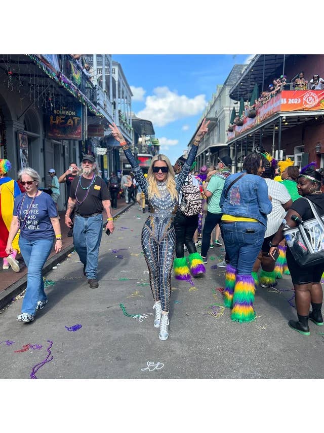Manifestie - Wholesale Bodysuit - Women's - Pleiades Rhinestone Bodysuit / Burning Man Festival Outfit