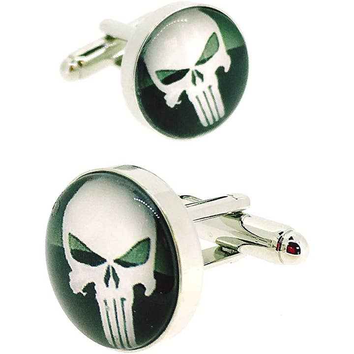 Beclosetoyou - Wholesale Cufflinks - Cufflinks for Magglass The Punisher The Punisher Shirt