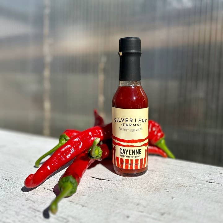 Silver Leaf Farms - Wholesale Hot Sauce - Cayenne Fermented Hot Sauce1