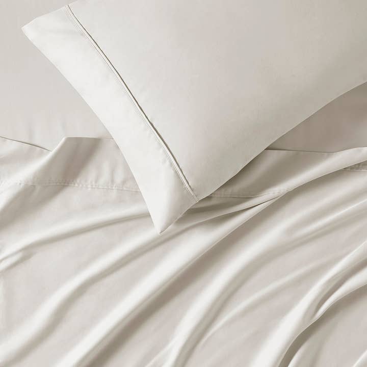 Olliix - Wholesale Sheet Set - 100% Organic Cotton 18" Deep Pocket Sheet Set, Ivory2