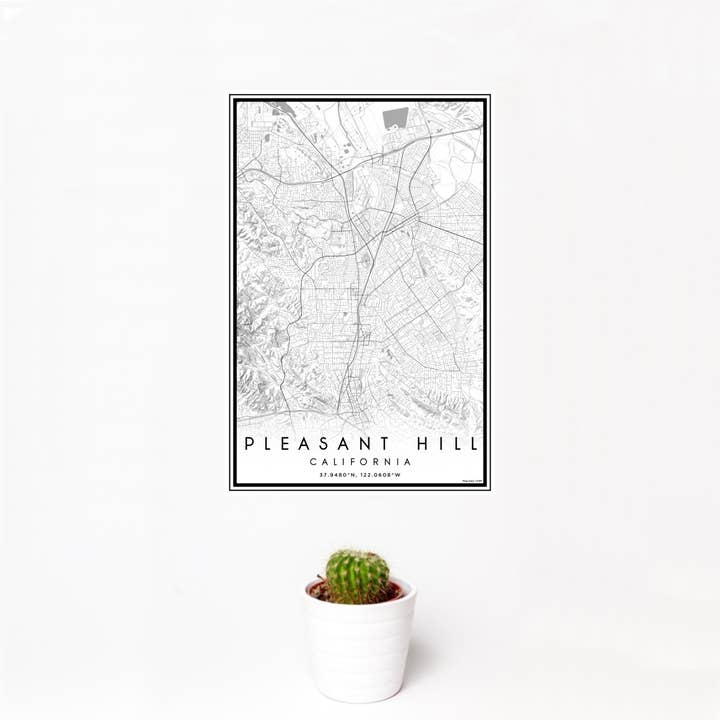 Pleasant Hill CA Map Print Classic and other Purchase Wholesale a pleasant thought. Free Returns & Net 60 Terms on Faire trending on Faire.