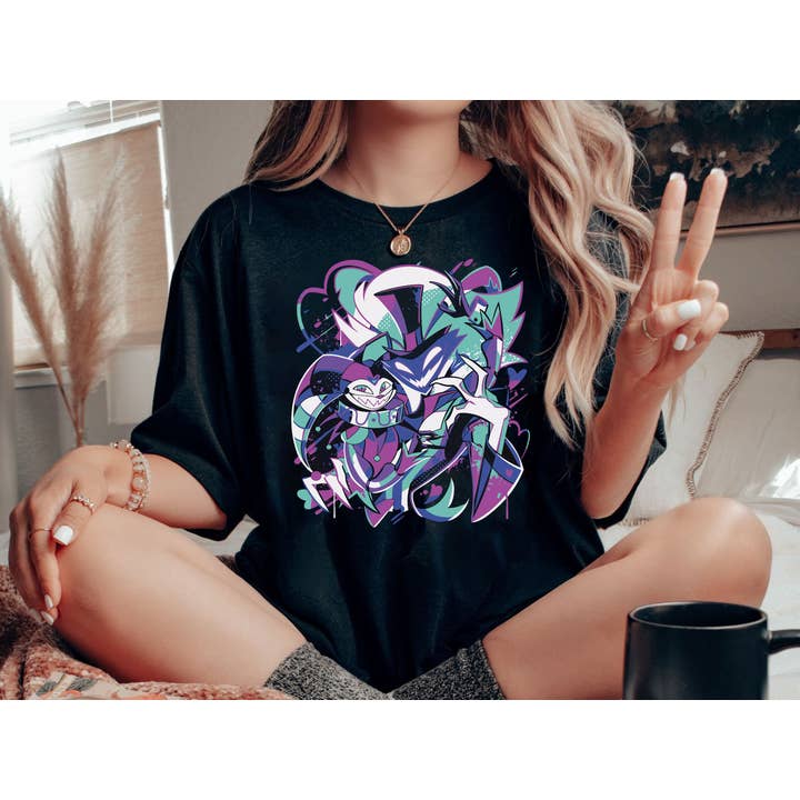 NVC Ecommerce LLC - Wholesale T-Shirt (Graphic) - Women's - Fizz Fizzarolli Shirt, Hazbin Hotel Shirt, Helluva Boss Tee