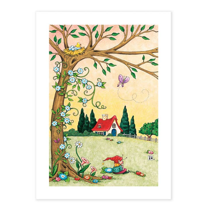 Mary Engelbreit Studios - Venta al por mayor Juego de postales - Postales de cabañas1