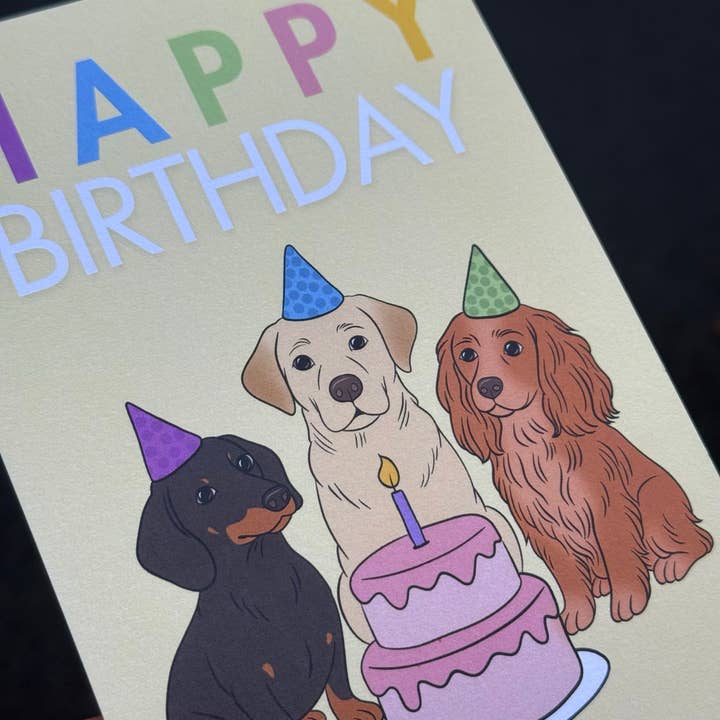 LOLLYPOPARTSTUDIO - Wholesale Birthday Card - Carte anniversaire « Happy Birthday »3