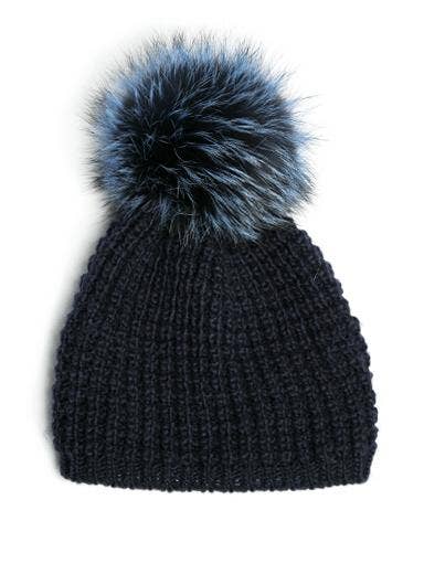 Kyi Kyi - Vente Bonnet – femme - Fourrure de renard classique - Couleurs de base16