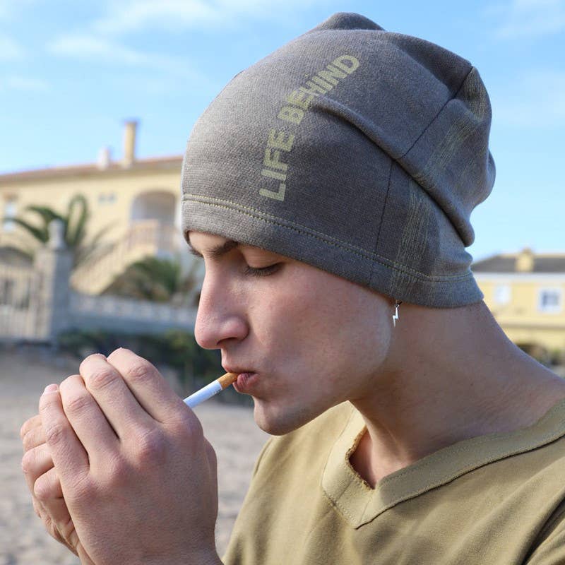 Purple Sardine – wholesale Mössa - Herr – 117H Life Beanie mössor, heltäckande mössor4