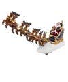 Kurt S. Adler, Inc. - Wholesale Decorative Figurine - 7"B/O LED SANTA W/SLEIGH TABLEPIECE7