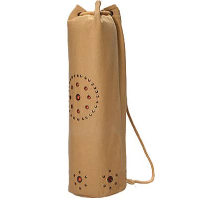 Chakra Rivet Design Pull chord Yoga Mat Bag for wholesale by OMSutra