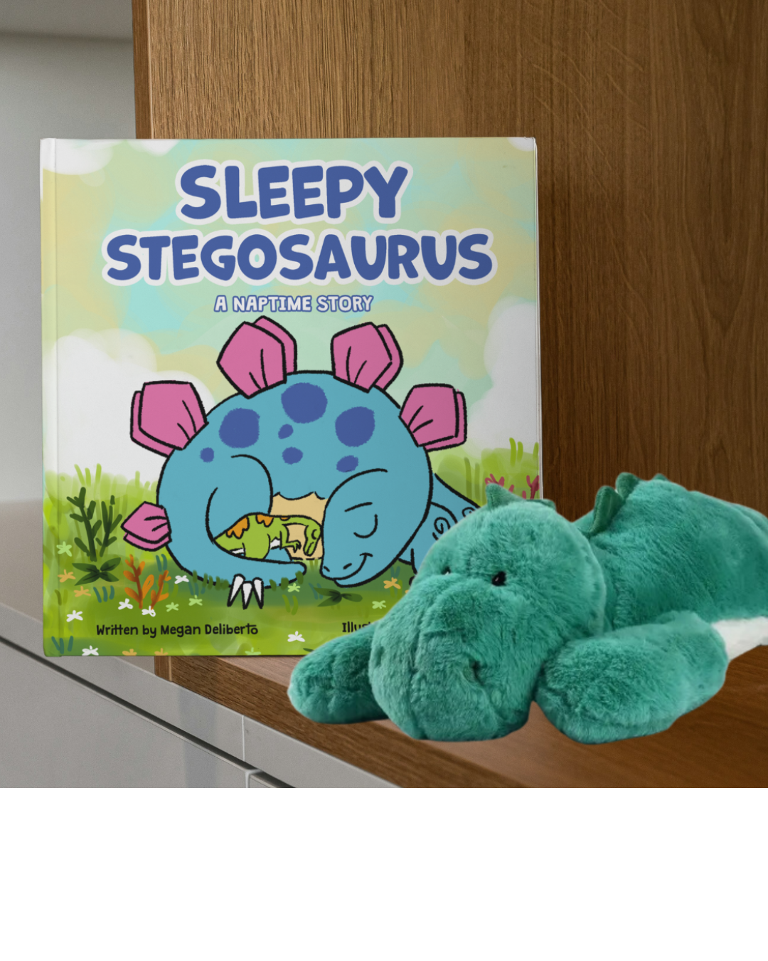 Sky High Books, LLC - Wholesale Stuffed/Plush Toy - Kids & Baby - Stegosaurus Plush 11.8 inches2