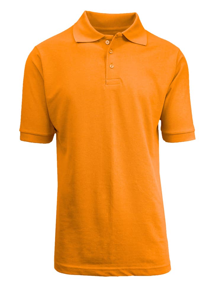 Galaxy By Harvic - Wholesale Polo - Men's - Men's Short Sleeve Pique Polo Shirts Uniform8