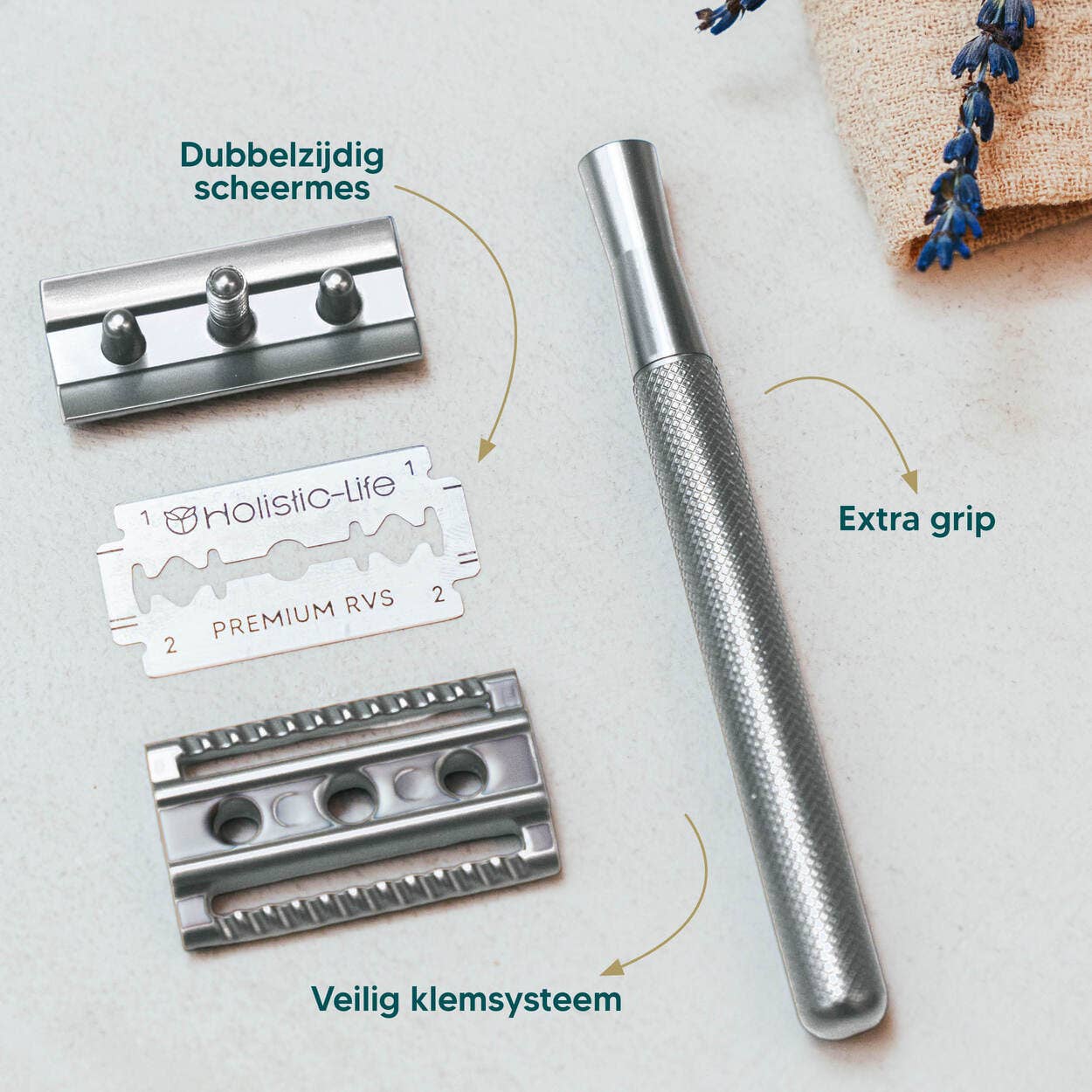 holistic-life - Wholesale Razor - Safety Razor Silver5