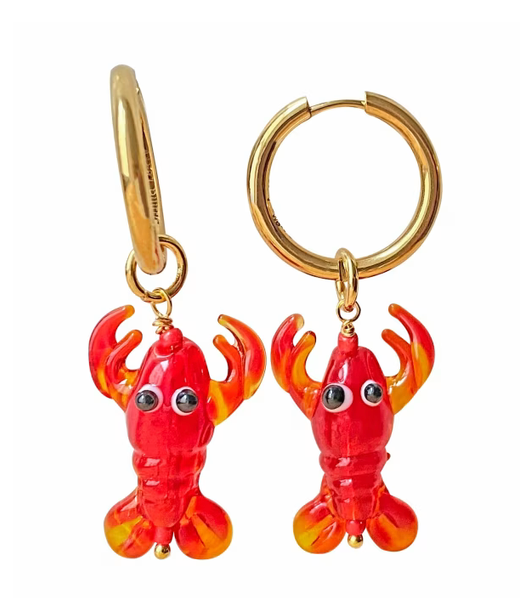 HoopLa - Wholesale Dangle Earrings - Farmers Market Mini Huggie Hoop Charm Earrings3