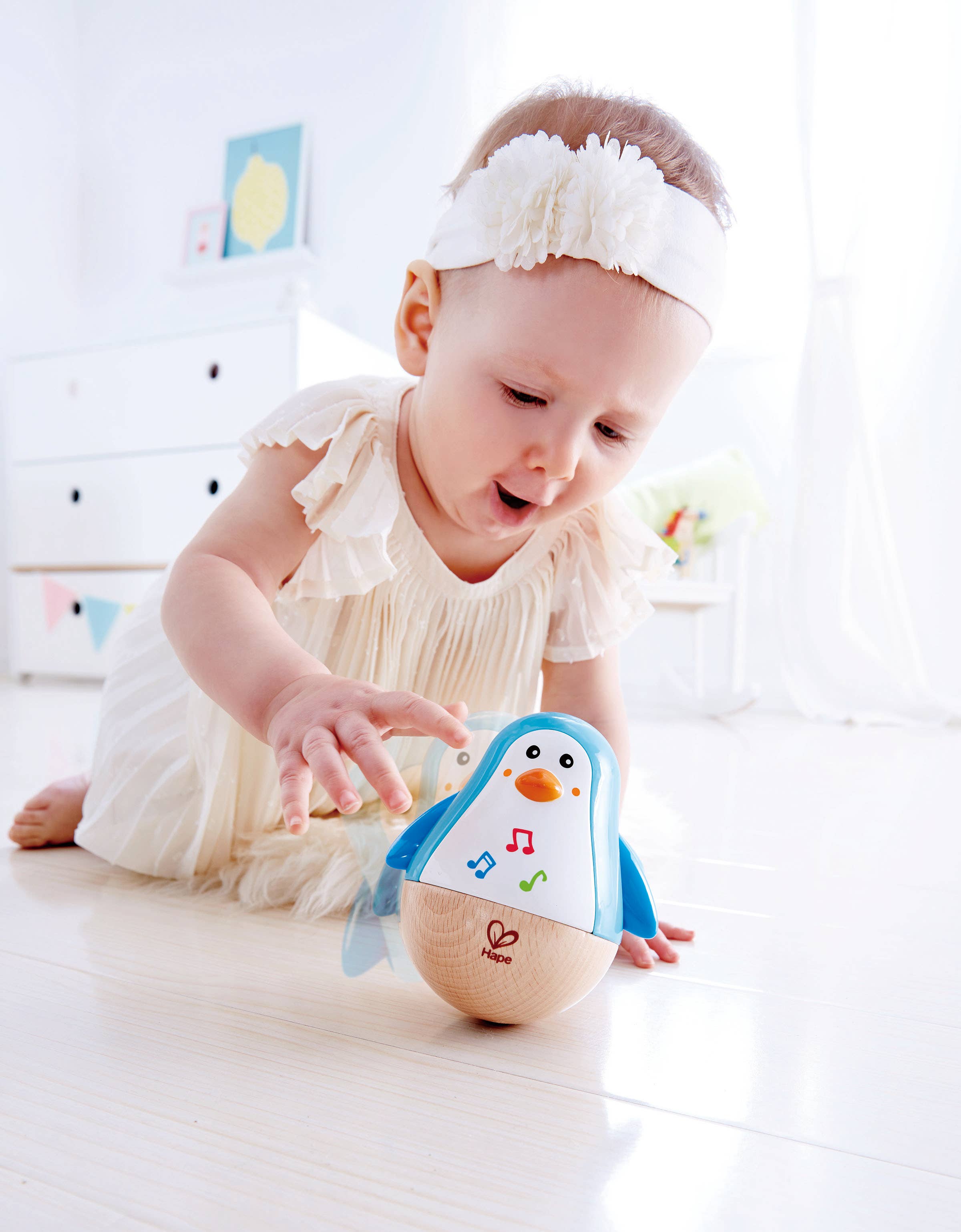 Hape Toys - Wholesale Musical Toy - Kids & Baby - Penguin Musical Wobbler3