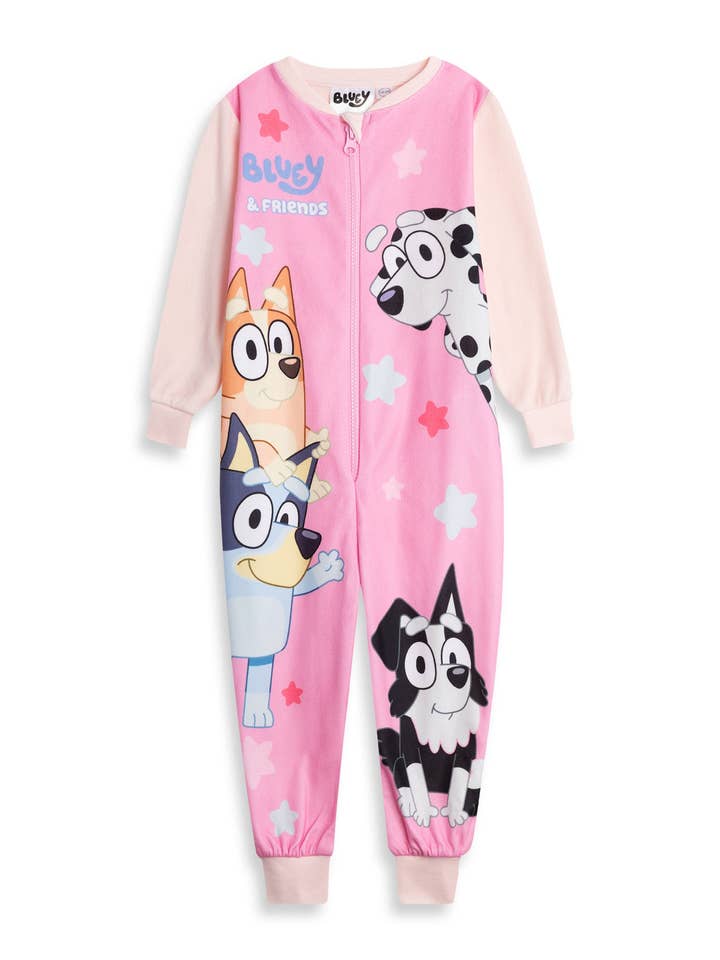 Grenouillère rose Bluey pour filles pour la vente par Vanilla Underground