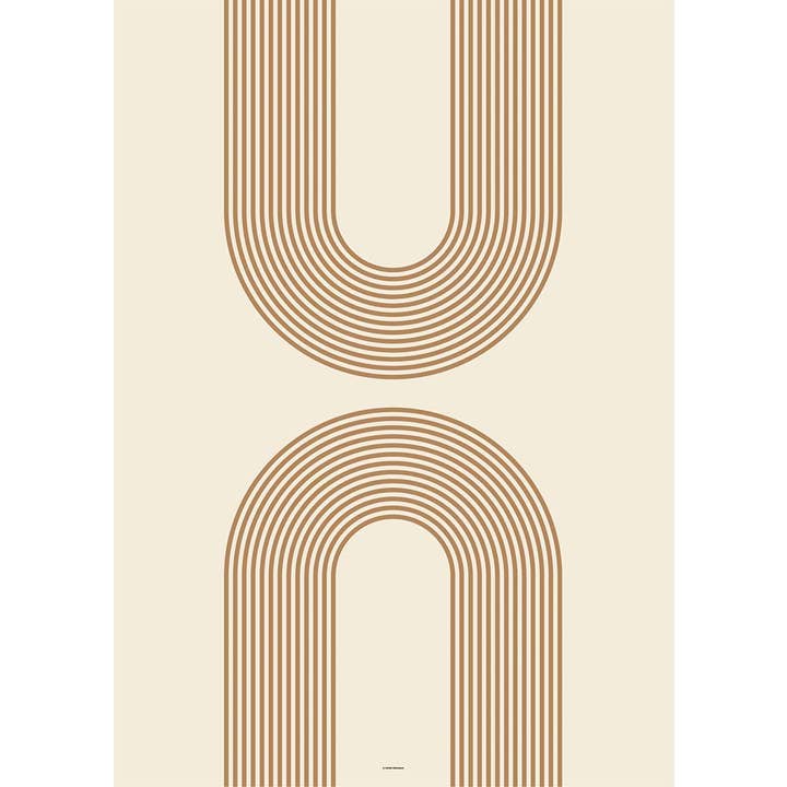 Arco arcobaleno Midcentury per la vendita all'ingrosso da parte di Paper Provision