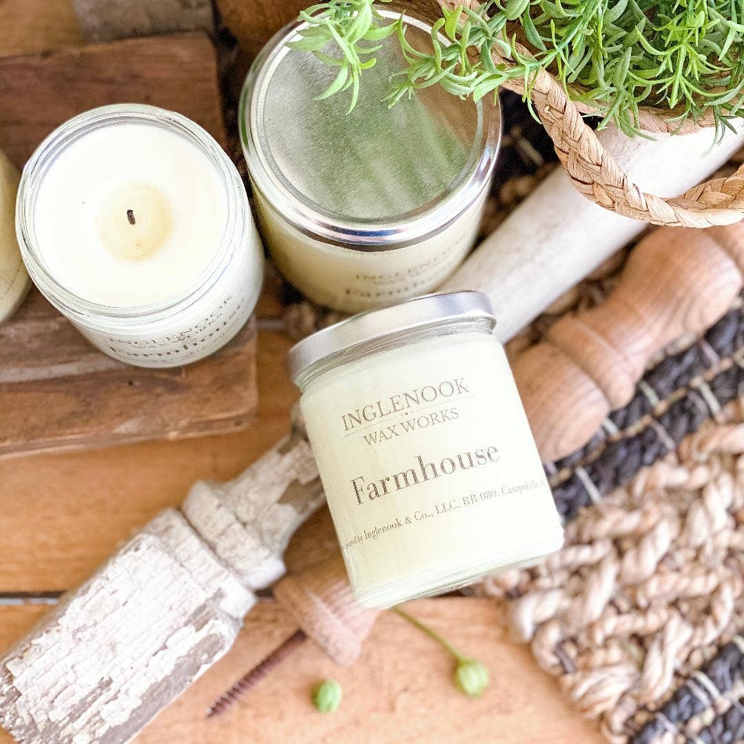 Inglenook & Co. - Wholesale Jar/Filled Candle - Farmhouse Soy Wax Soy Candle Clean Appearance3