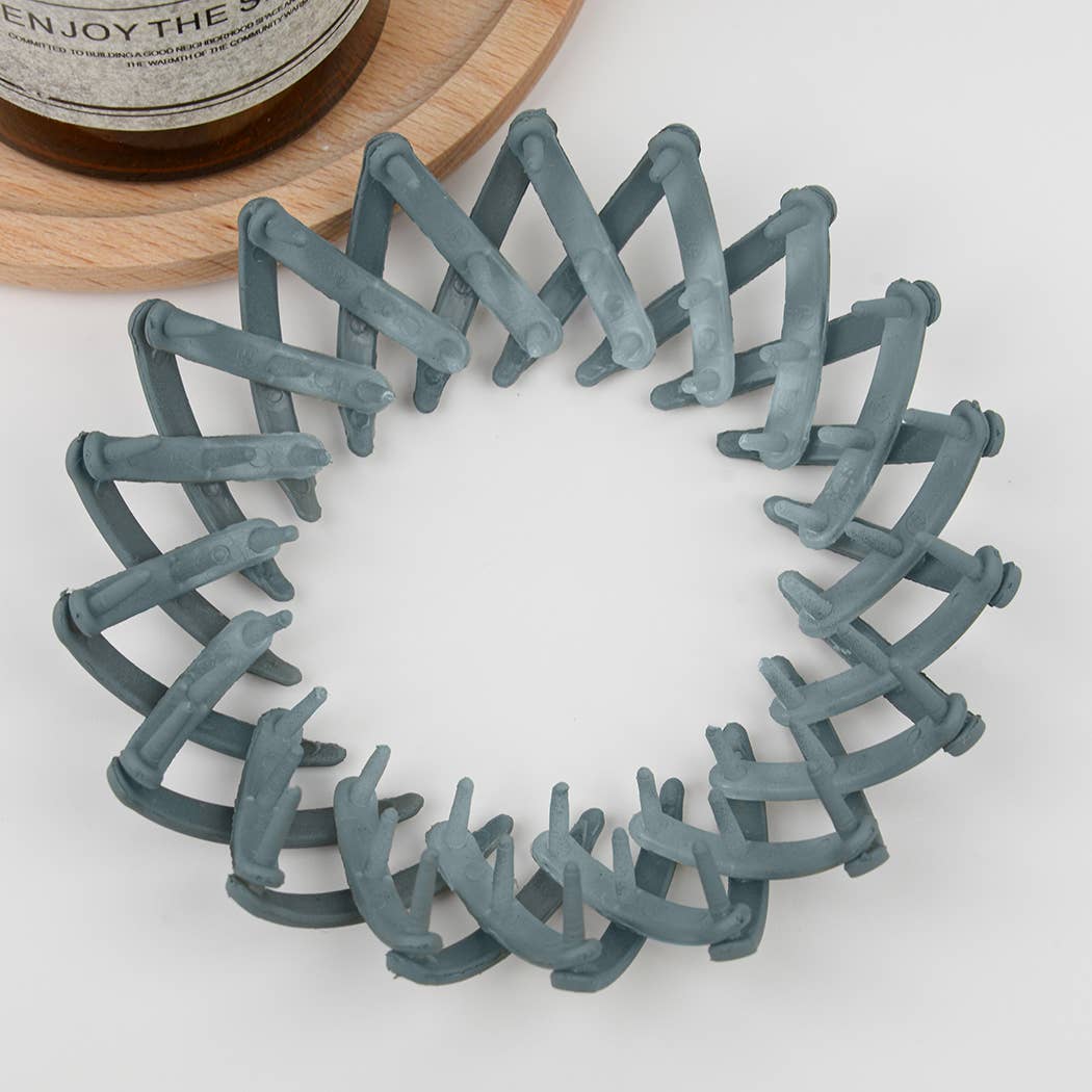 SoapElenGlen – wholesale Hårklämma - Dam – Expanderbar Matt Hästsvans Hållare, Bun Nest Hårhållare4