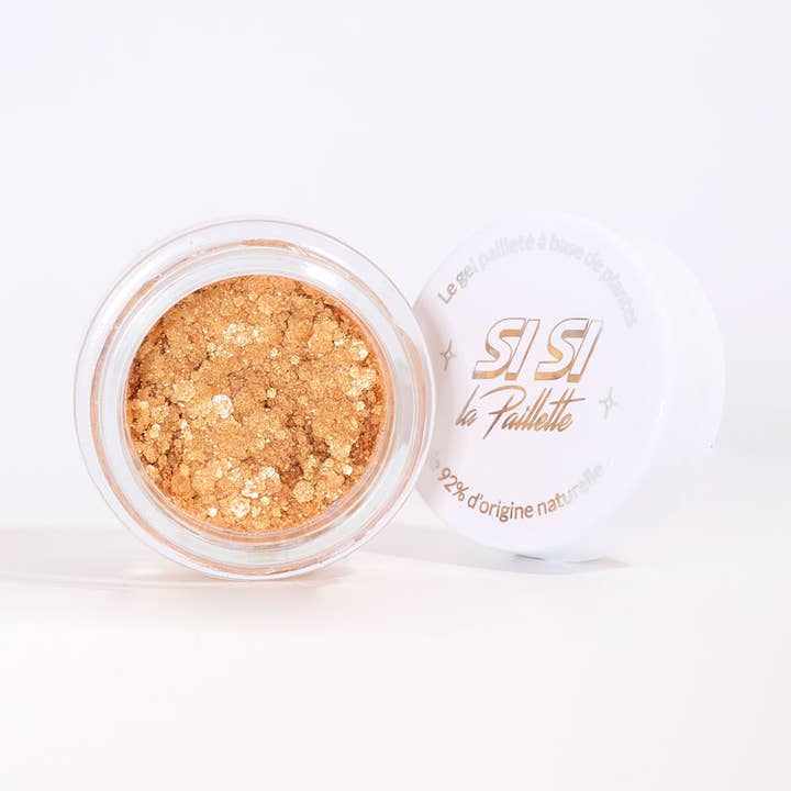 SI SI LA PAILLETTE - Vente Paillettes pour le corps - Gel Pailleté Queen du désert0